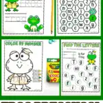 frog preschool worksheets