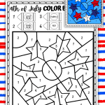 stars color by number