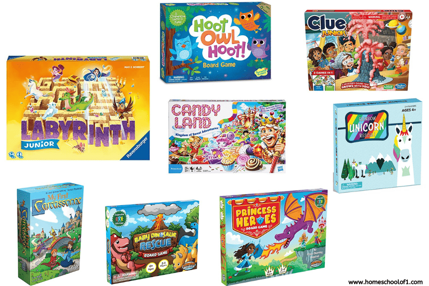 17 Best Board Games for 4 Year Olds