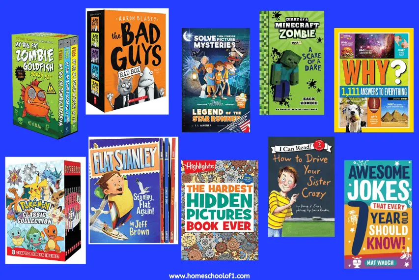 books for 7 year old boys