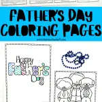 free printable father's day coloring pages