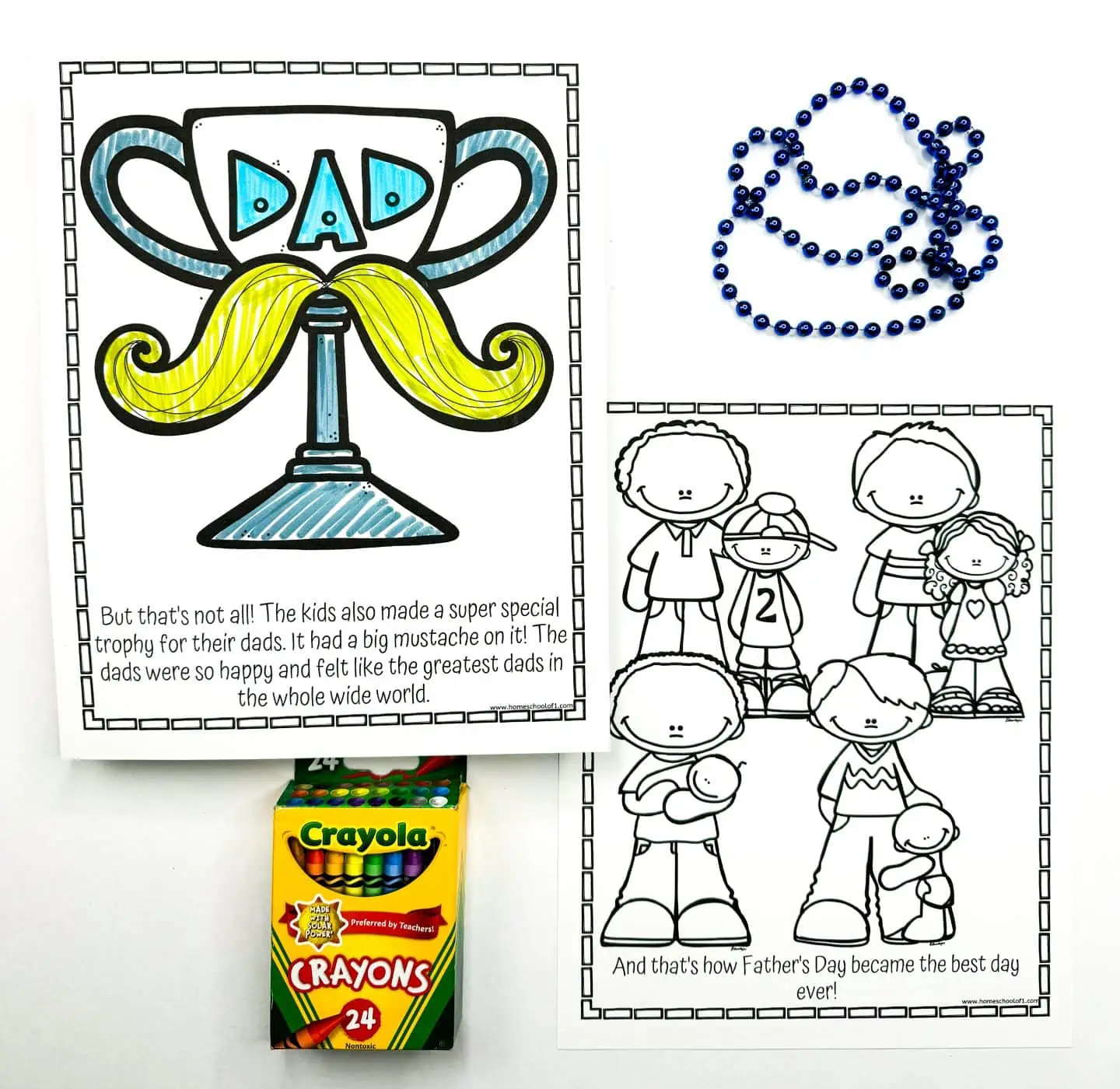 fathers day coloring pages printable