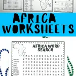 free africa worksheets