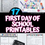 free back to school worksheets