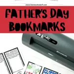 free father's day bookmark printables