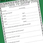 getting to know you worksheet