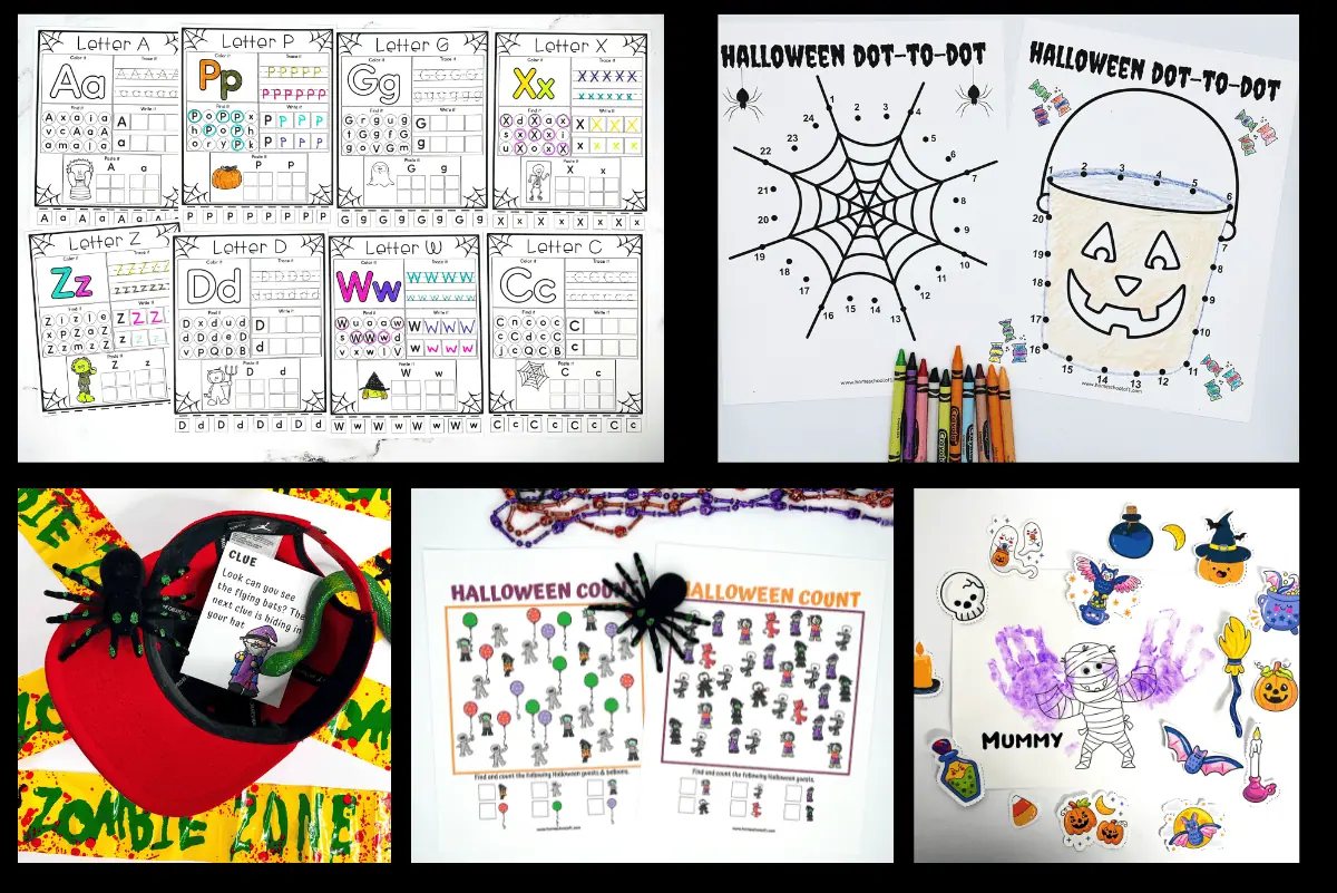 halloween activities and printables