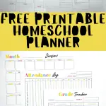 homeschool planner printable