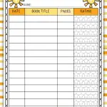 summer reading log free printable