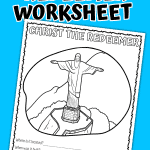 CHRIST THE REDEEMER WORKSHEET