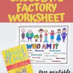 Charlie and the chocolate factory worksheet