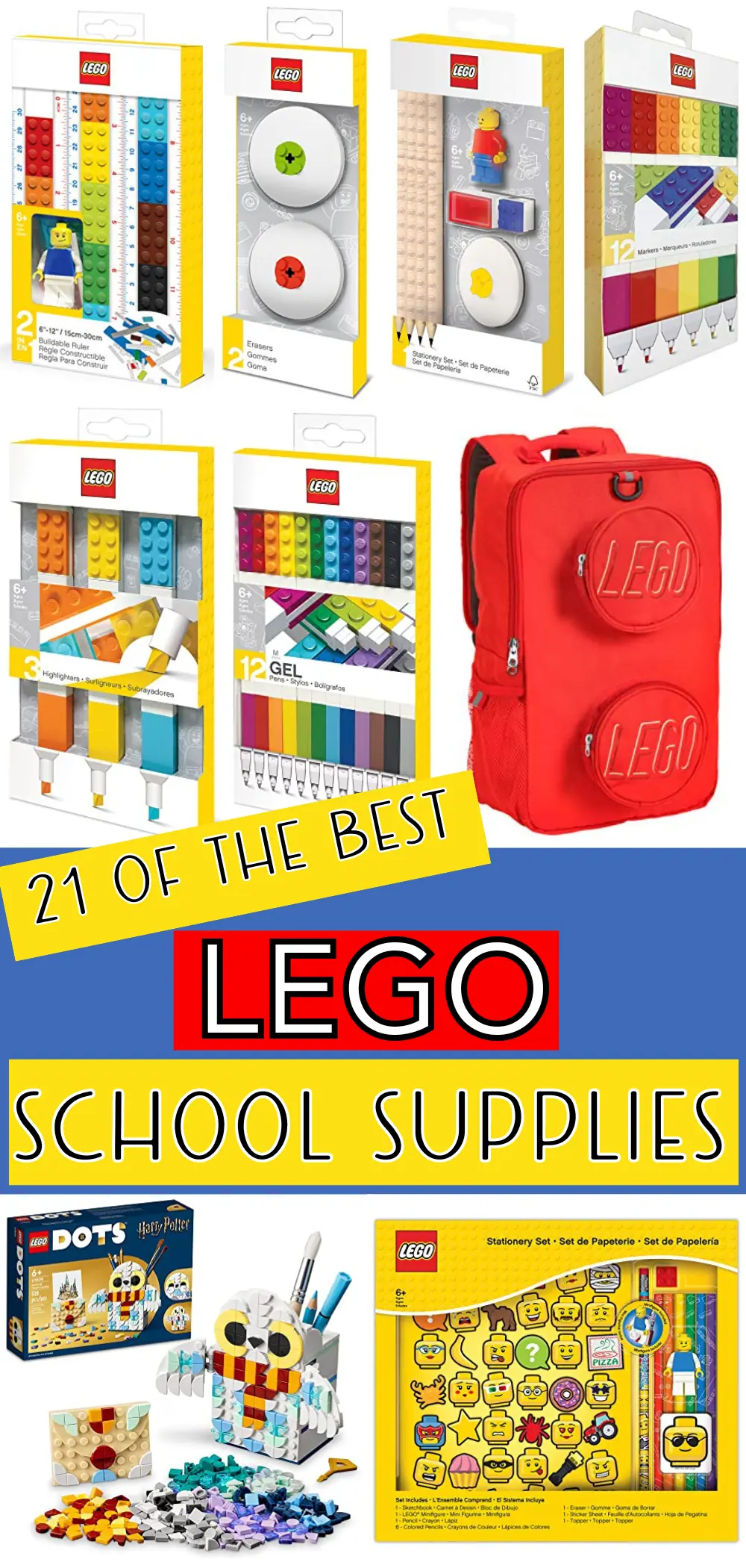 LEGO SCHOOL SUPPLY LIST