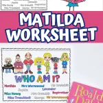 MATILDA WORKSHEET