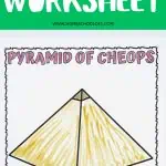 Pyramid of Cheops Worksheet & Fun Facts for Kids