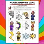 WEATHER MATCHING GAME PRINTABLE