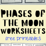 phases of the moon worksheets