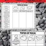 types of rocks worksheets