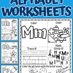 BACK TO SCHOOL ALPHABET WORKSHEETS