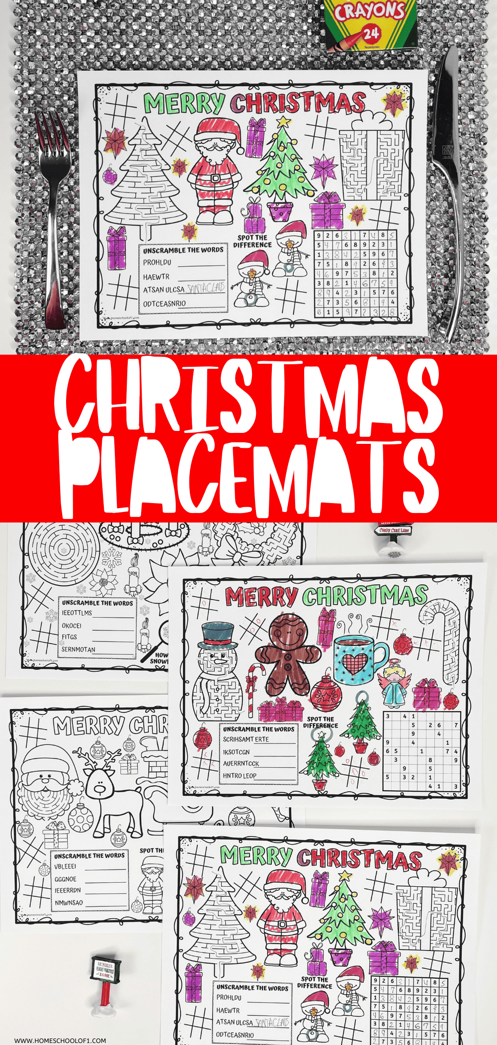 CHRISTMAS PLACEMATS