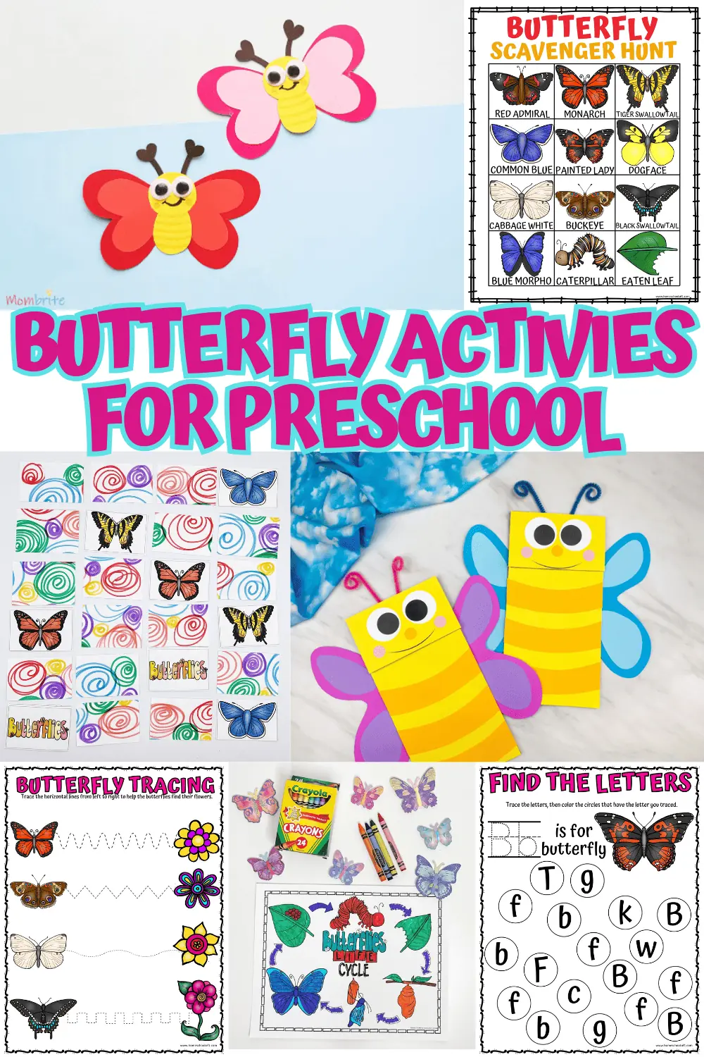 PRESCHOOL BUTTERFLY ACTIVITIES