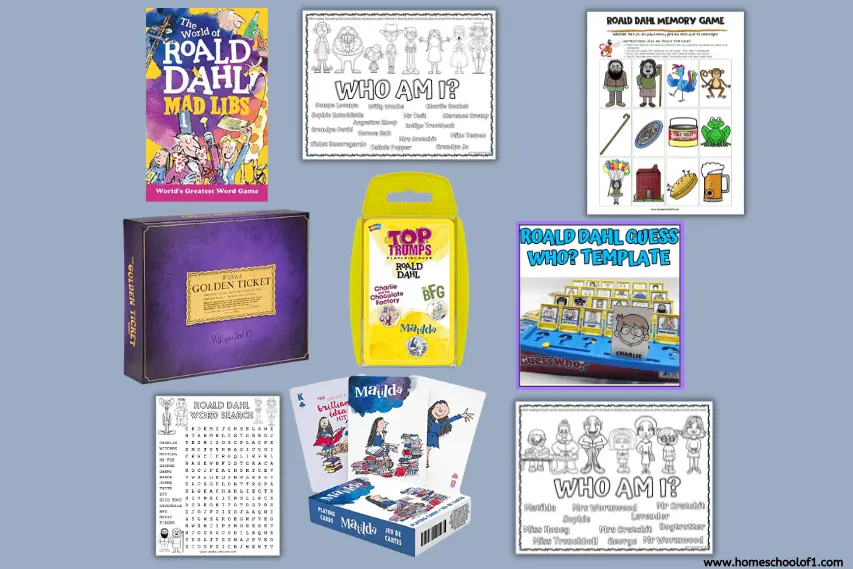 ROALD DAHL GAMES FOR KIDS