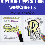 alphabet free printable preschool worksheets