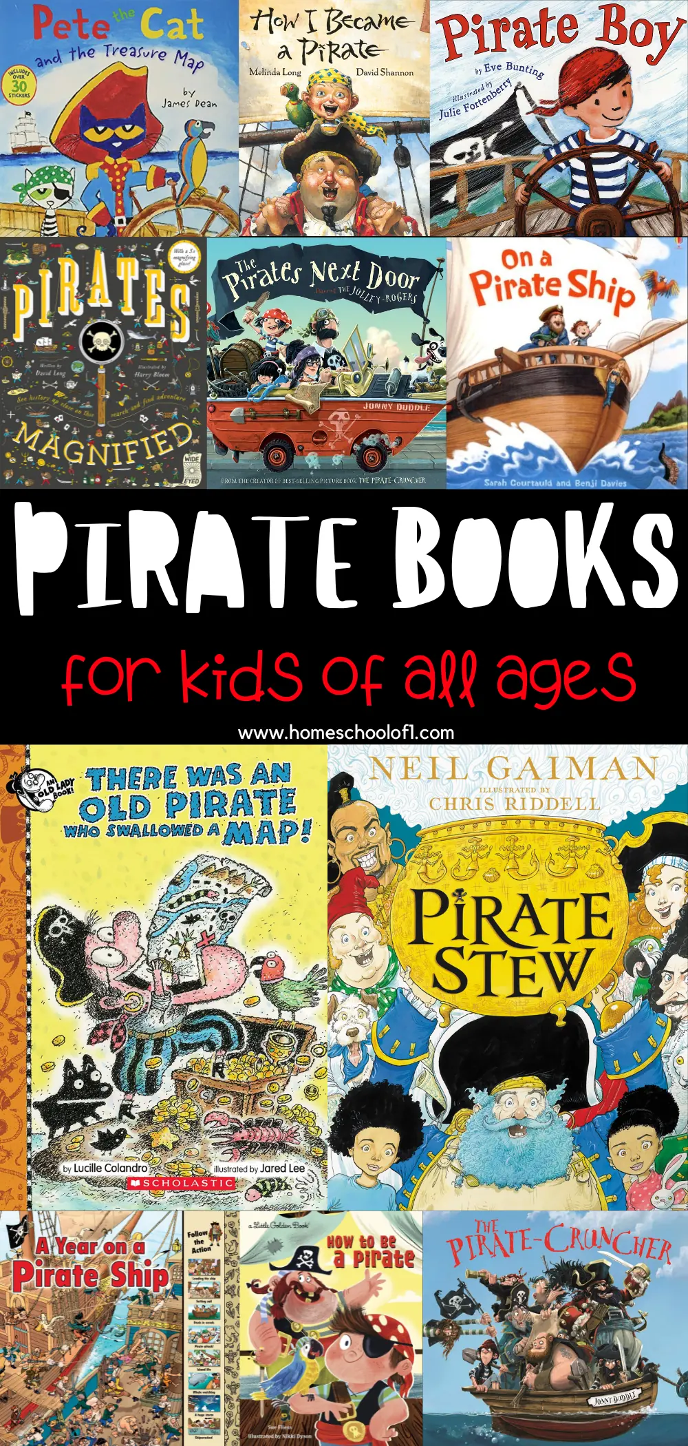 best pirate books for kids