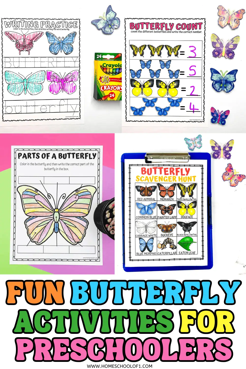 butterfly activities for preschoolers