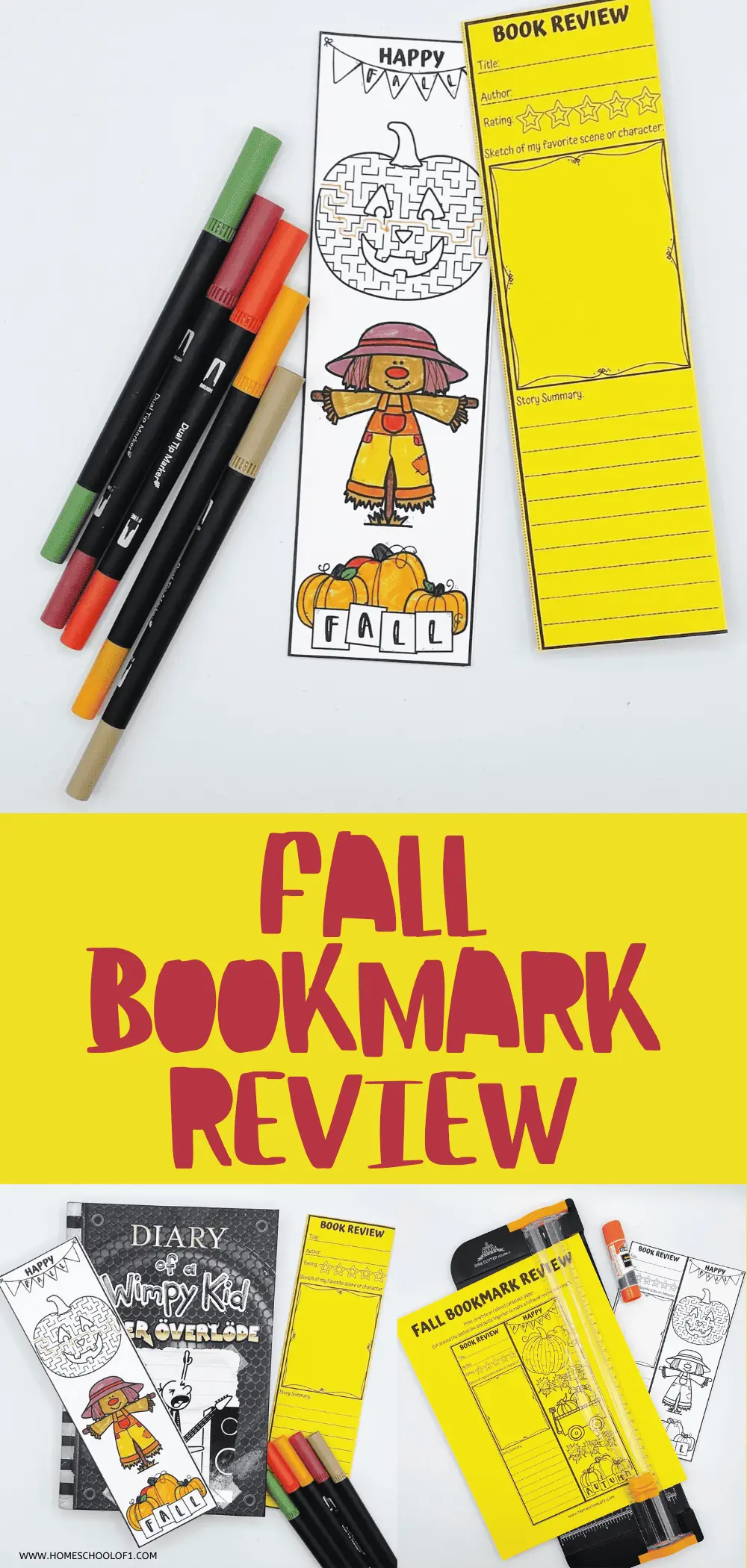 fall bookmark review