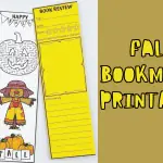 free fall bookmark printable