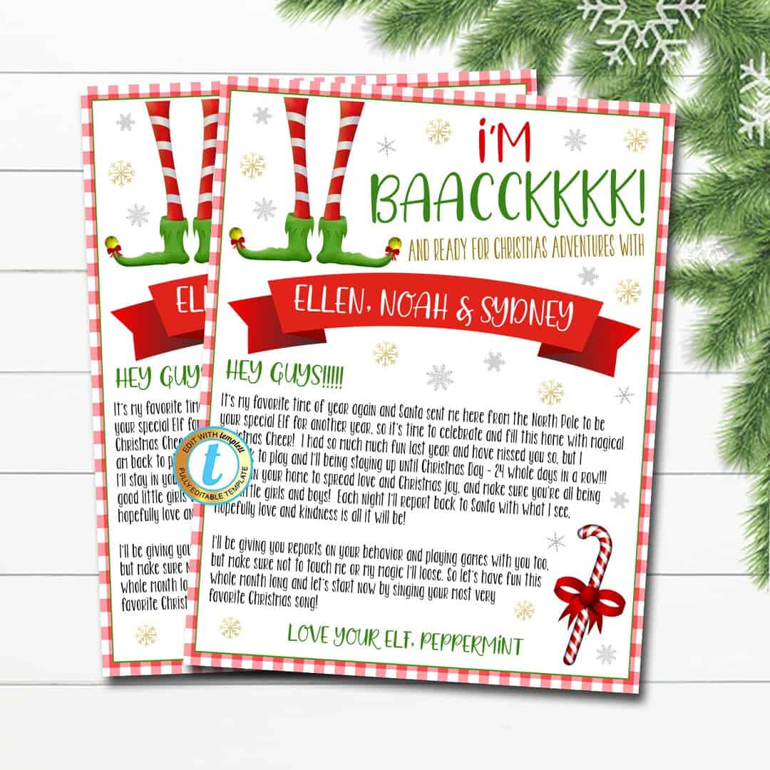 27 Best Elf on the Shelf Printables For Free