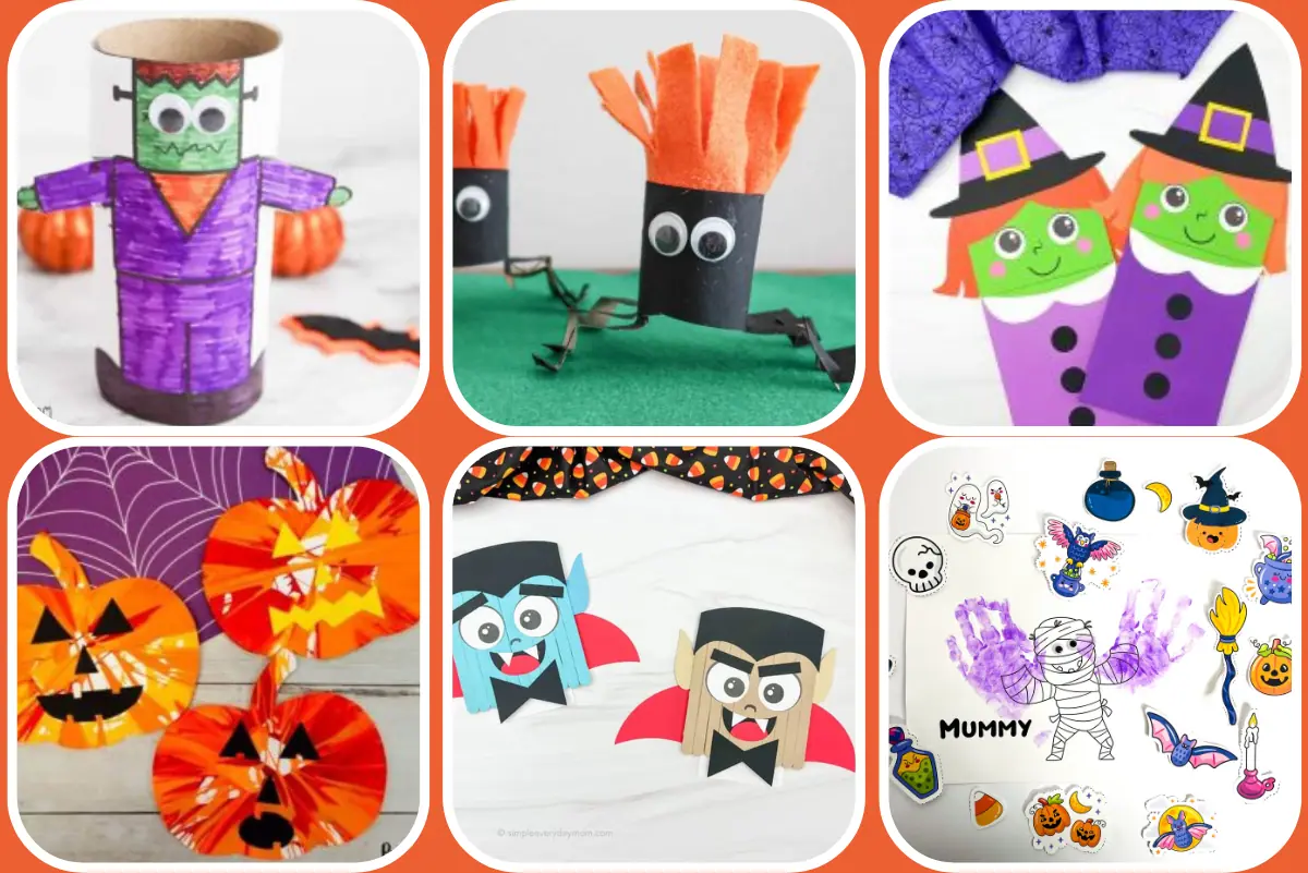 crafts for halloween with kids