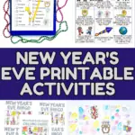 new year's eve worksheets