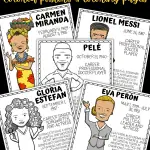 printable hispanic heritage month posters and coloring pages