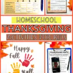 thanskgiving homeschool printables