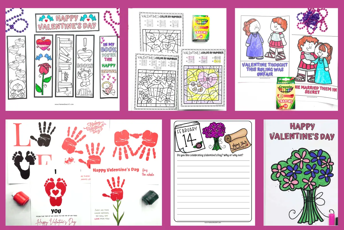 Free Printable Valentine’s Day Activities for Kids