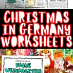 CHRISTMAS IN GERMANY WORKSHEETS