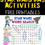 STAR WARS DAY ACTIVITIES FOR KIDS