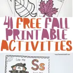 fall free printables