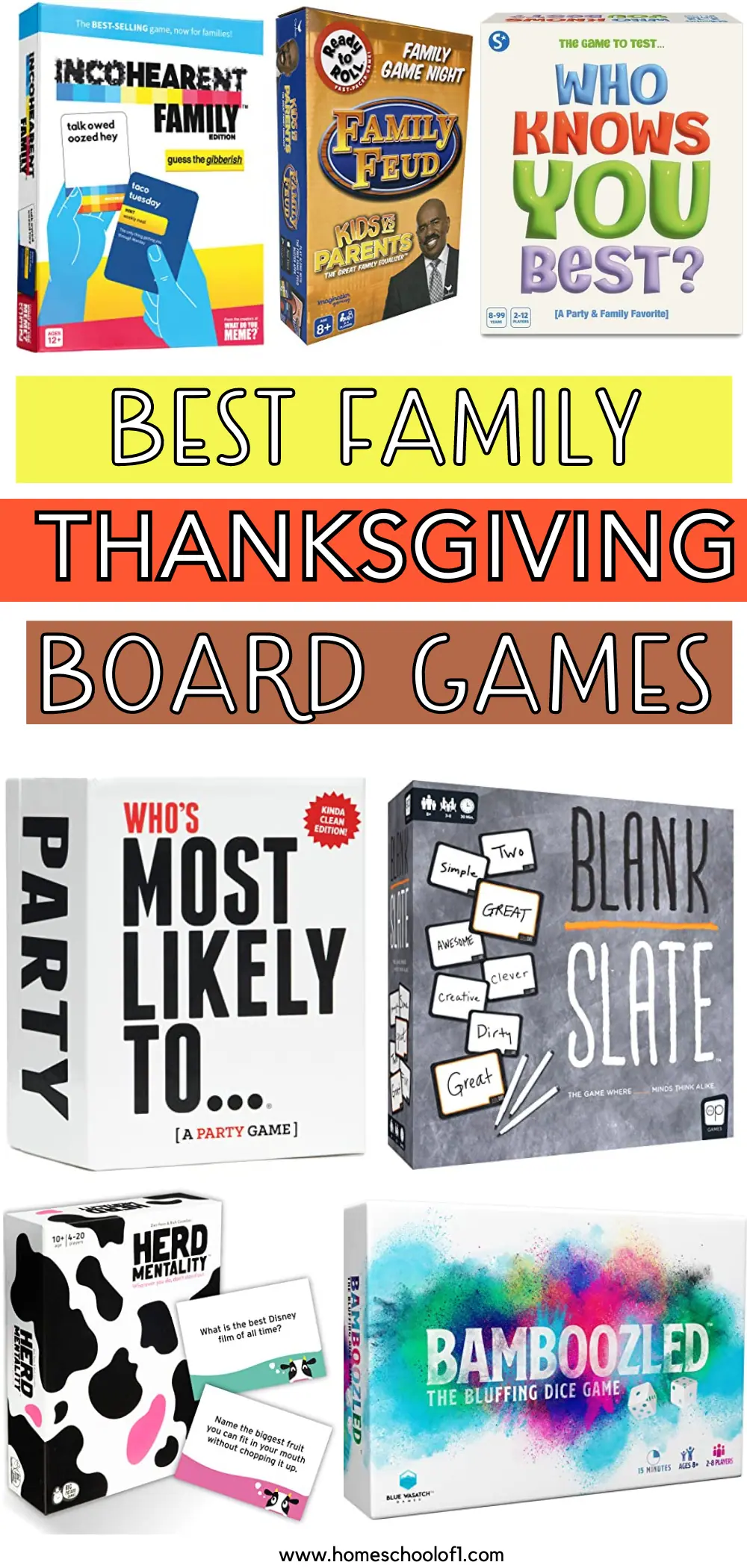 family thanksgiving board games