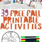 free fall printable activities