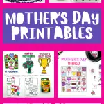 mother's day printables for kids