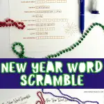 4 New Years Word Scramble With Answers (Free Printables)