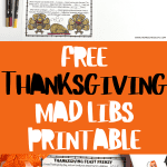 thanksgiving mad libs printable