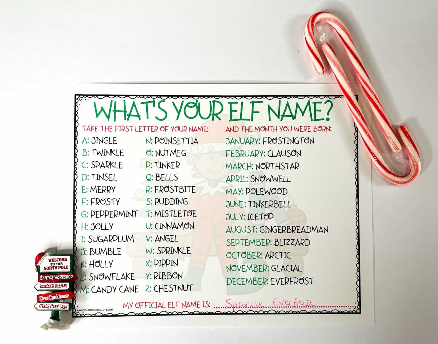 ELF ON THE SHELF NAME GENERATOR