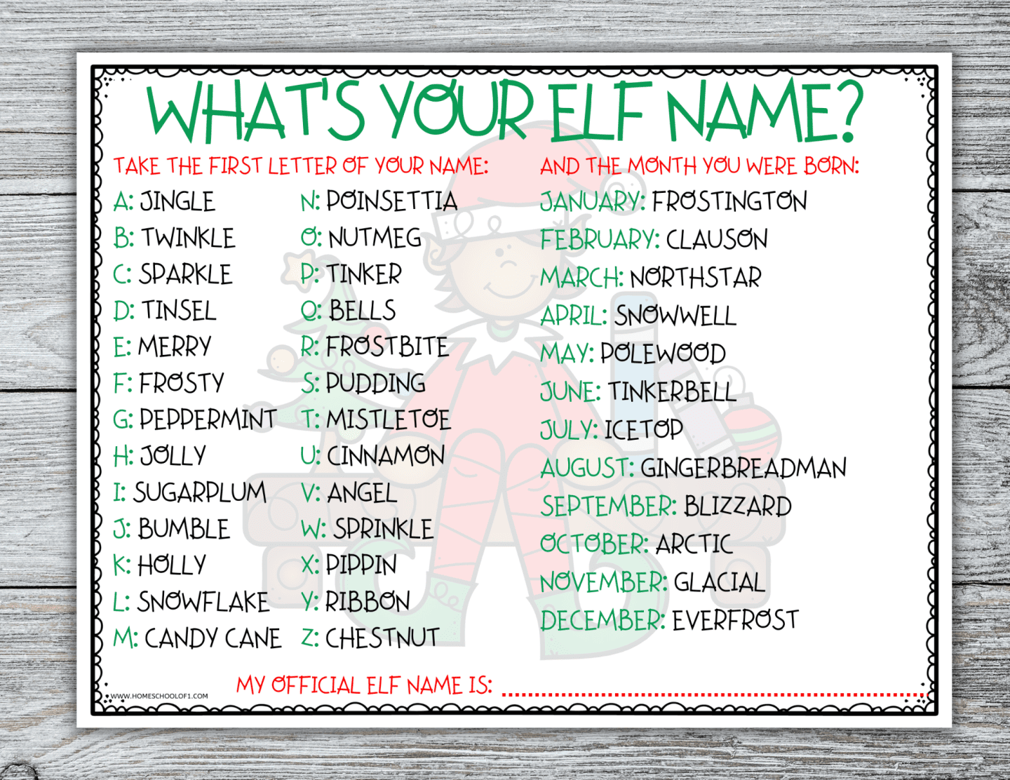 elf name generator