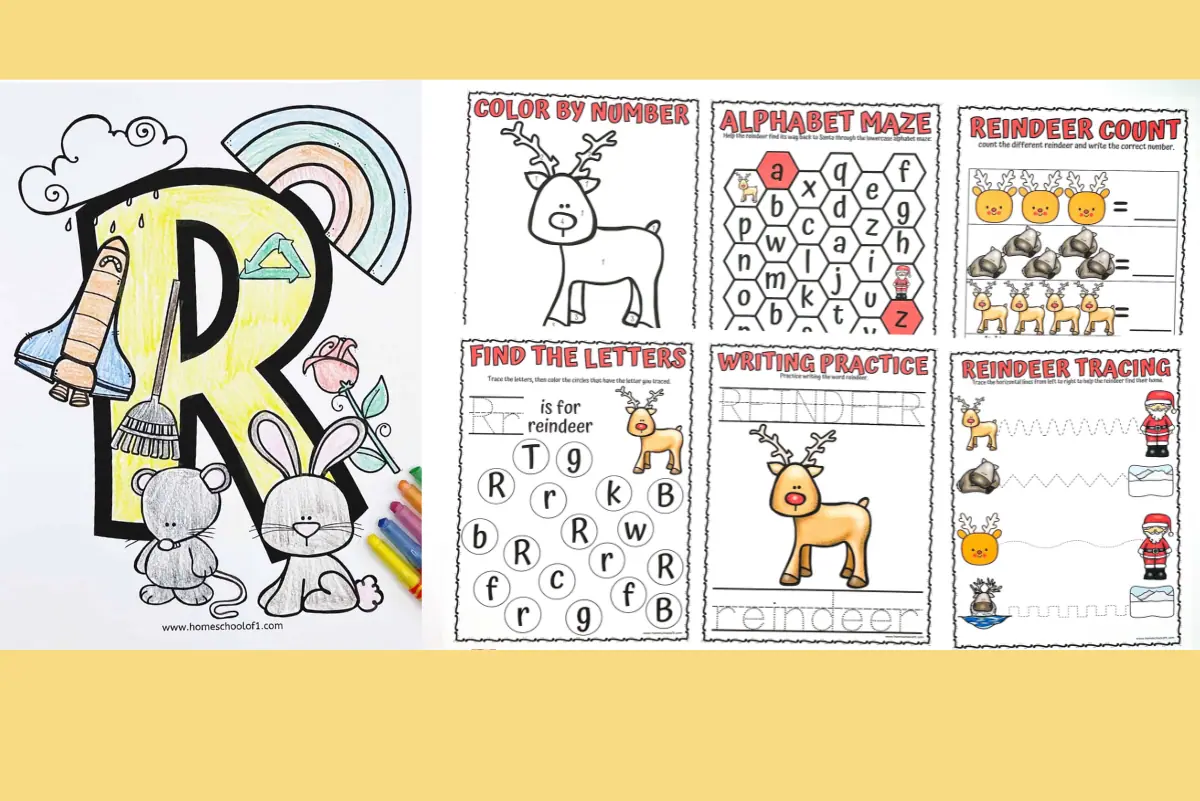 free letter r printables for preschoolers