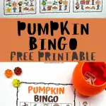 pumpkin bingo free printable