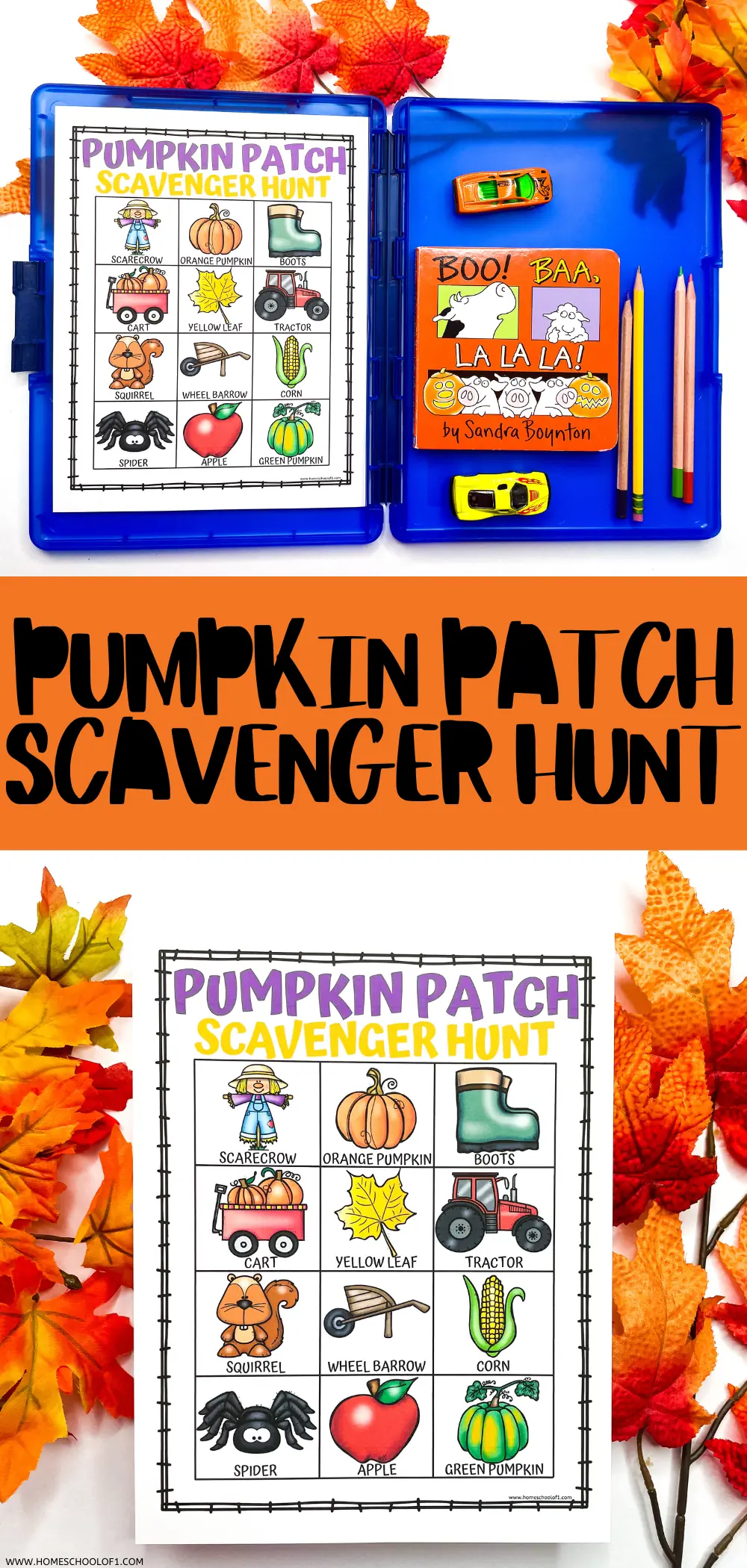 pumpkin patch scavenger hunt