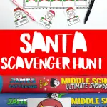 Santa scavenger hunt